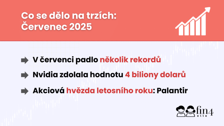 měsíční komentáře akciových trhů