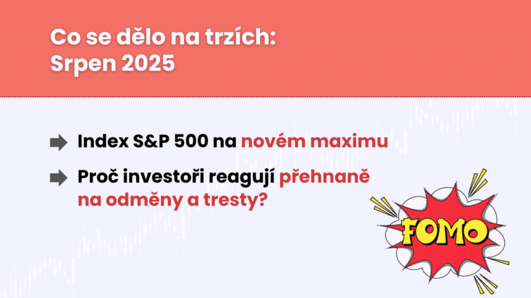 měsíční komentáře akciových trhů