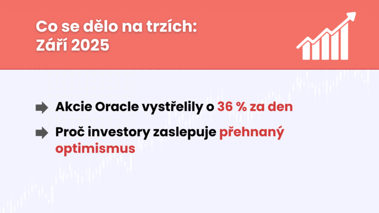 měsíční komentáře akciových trhů