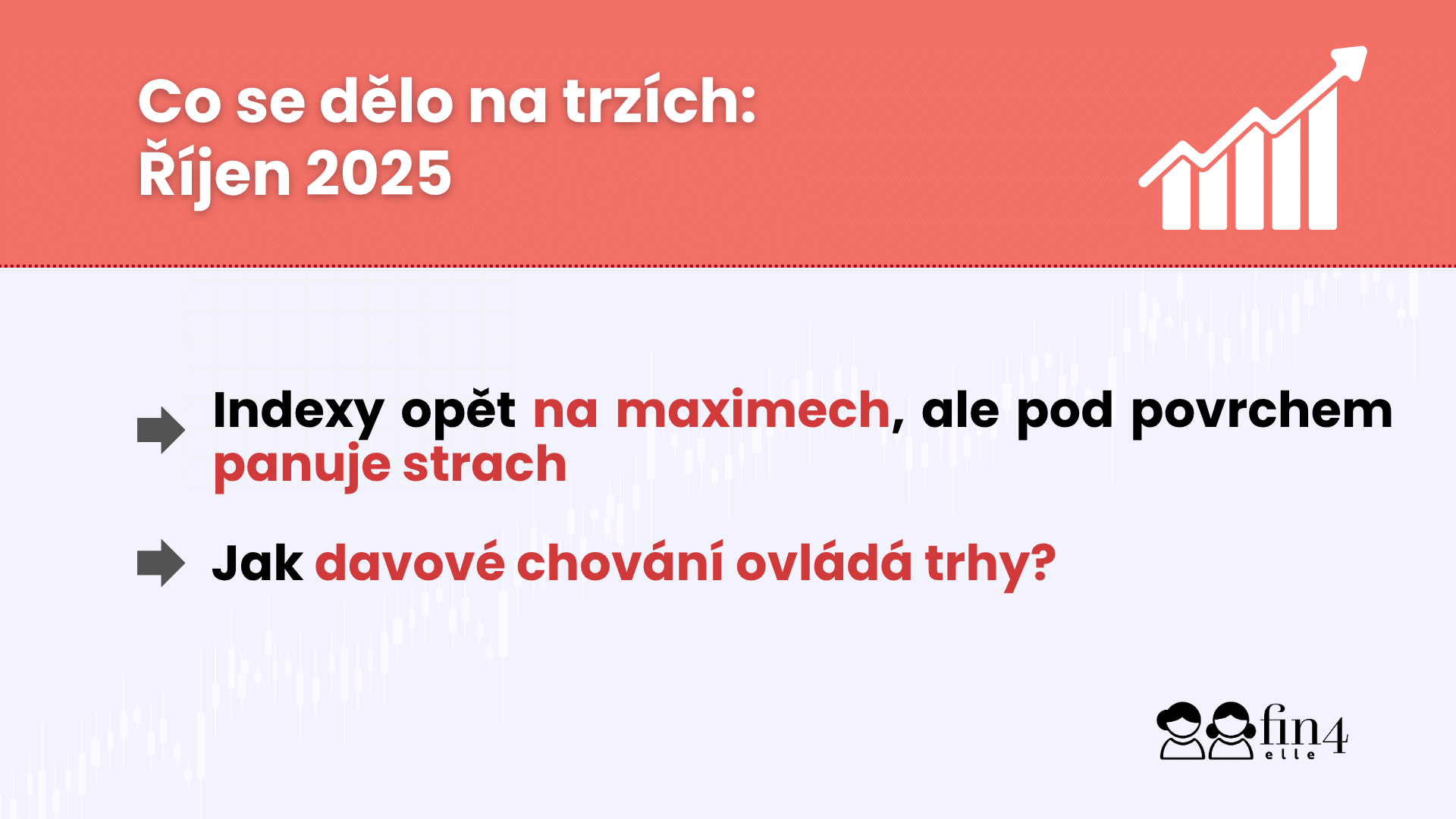 měsíční komentáře akciových trhů