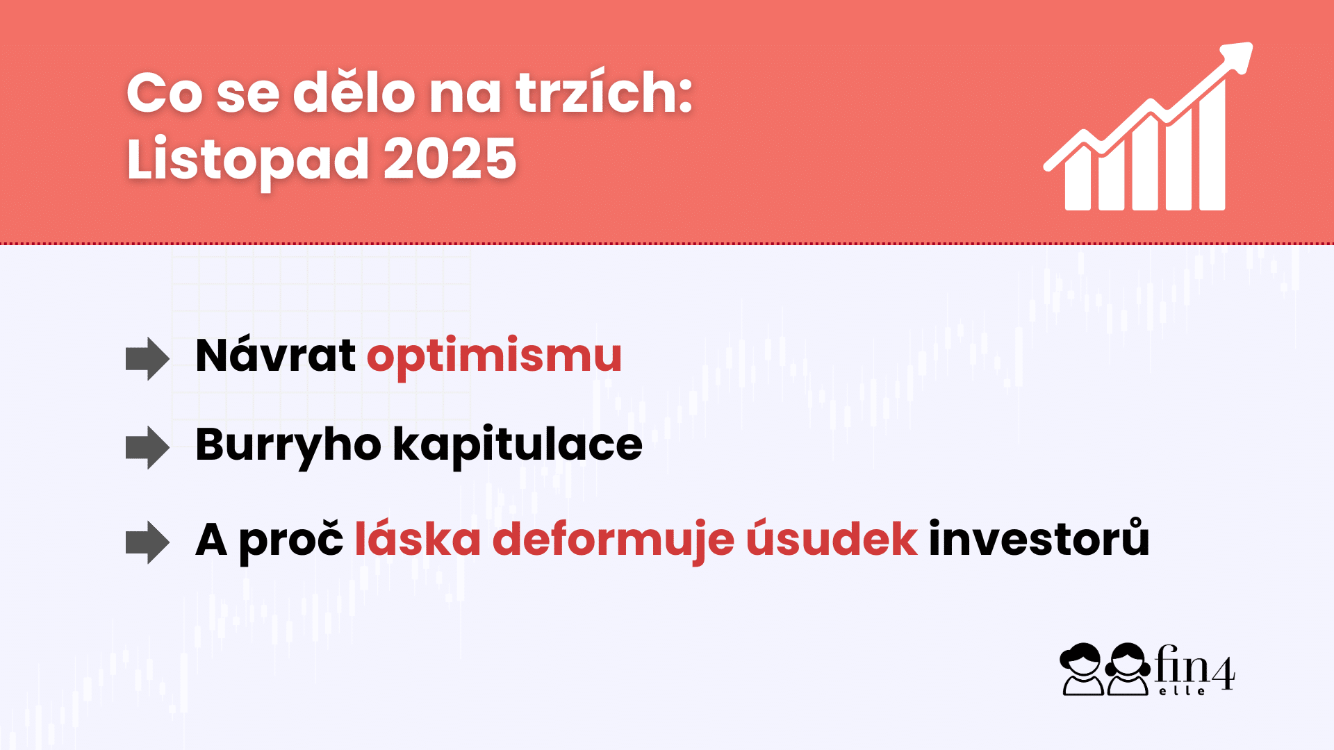 měsíční komentáře akciových trhů