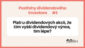 dividendový výnos