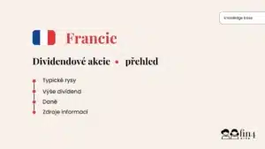 francouzské dividendové akcie, dividendové akcie Francie